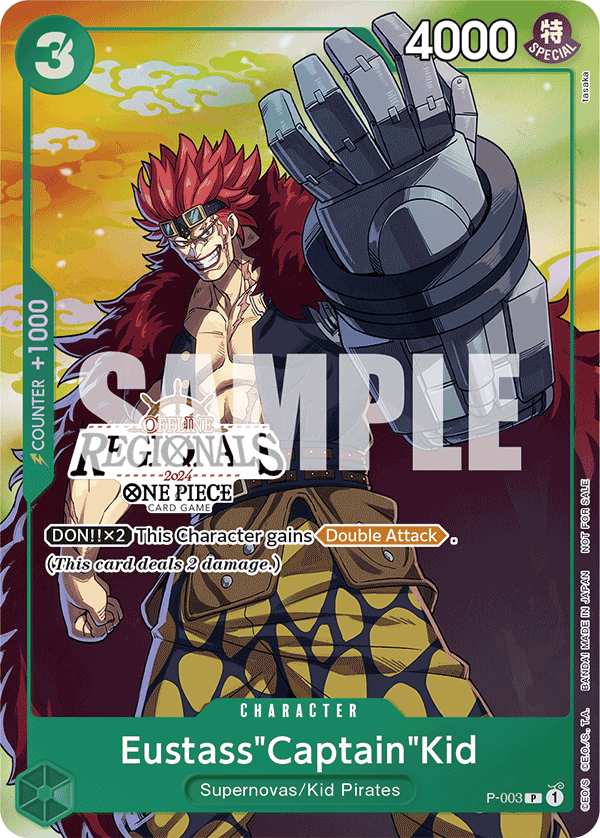 Eustass"Captain"Kid (Online Regional 2024 Vol. 2) [Finalist] full card art