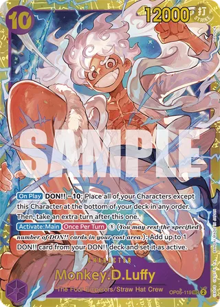 Monkey.D.Luffy (Wanted Poster) #OP05-119-wanted-poster · Emperors in the New World One Piece card
