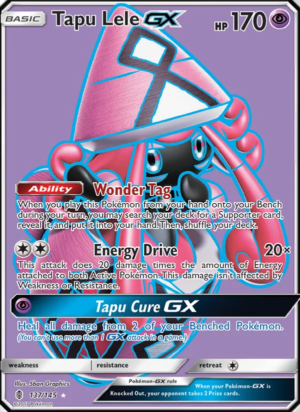 Tapu Lele GX full card art