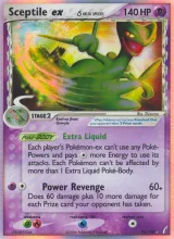 Sceptile ex δ · Crystal Guardians Pokémon card