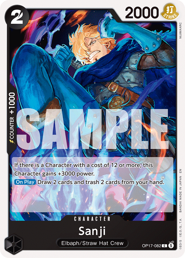 Sanji full card art
