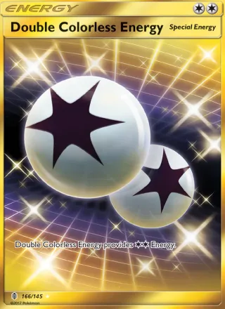 Double Colorless Energy #166 · Guardians Rising Pokémon card