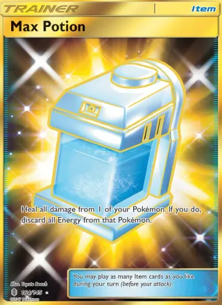 Max Potion #164 · Guardians Rising Pokémon card