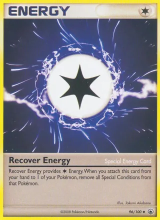 Recover Energy #96 · Majestic Dawn Pokémon card