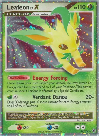 Leafeon #99 · Majestic Dawn Pokémon card