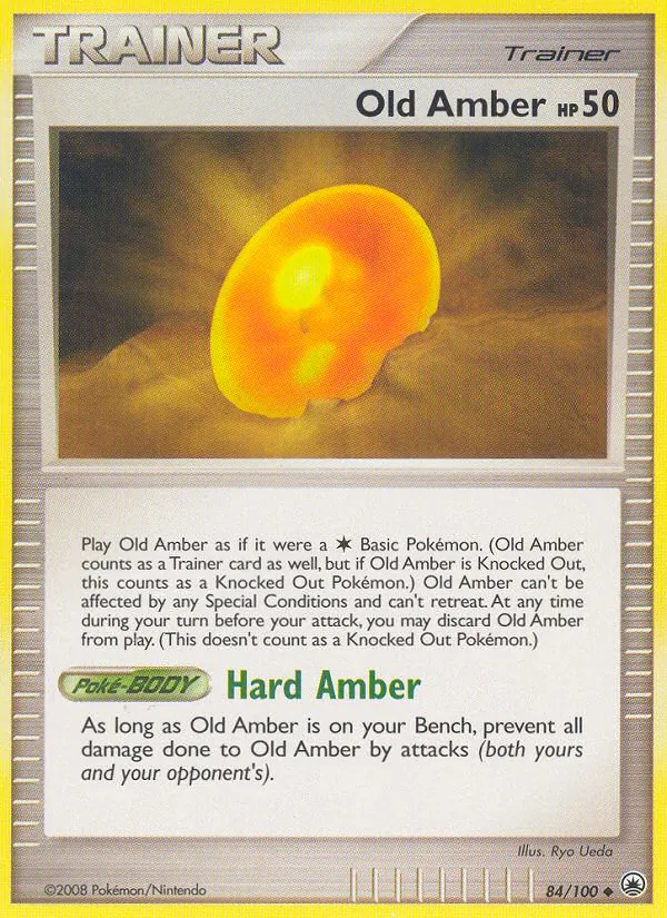 Old Amber full card art