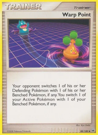 Warp Point #88 · Majestic Dawn Pokémon card
