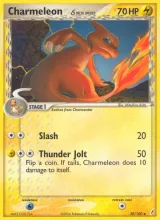 Charmeleon δ · Crystal Guardians Pokémon card
