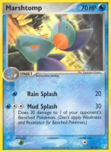 Marshtomp · Crystal Guardians Pokémon card