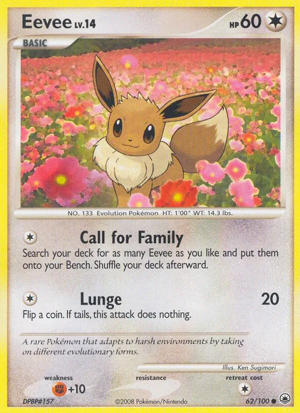 Eevee full card art