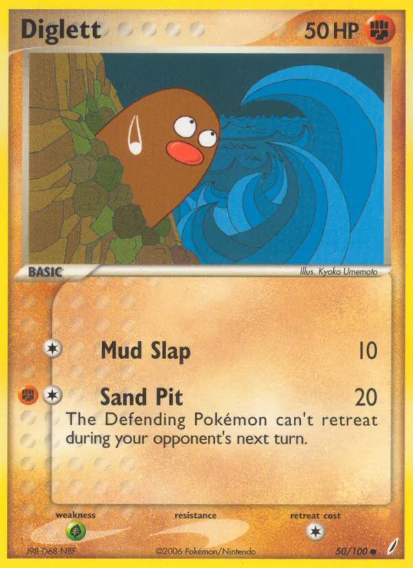 Diglett full card art