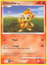 Chimchar · Majestic Dawn Pokémon card