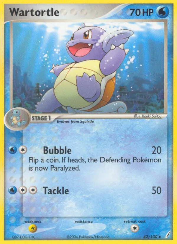 Wartortle full card art