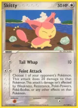 Skitty · Crystal Guardians Pokémon card
