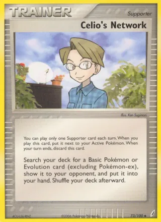 Celio's Network #73 · Crystal Guardians Pokémon card