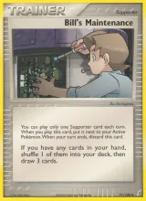 Bill's Maintenance · Crystal Guardians Pokémon card