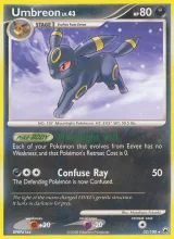 Umbreon #32/100 · Majestic Dawn Pokémon card