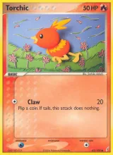 Torchic · Crystal Guardians Pokémon card