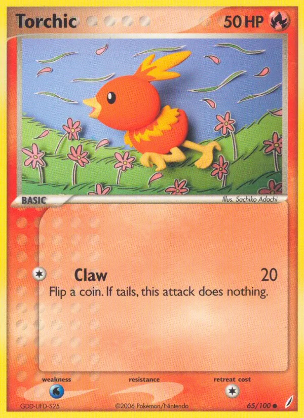 Torchic full card art