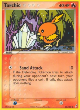 Torchic #66 · Crystal Guardians Pokémon card