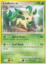 Leafeon · Majestic Dawn Pokémon card
