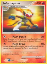 Infernape · Majestic Dawn Pokémon card