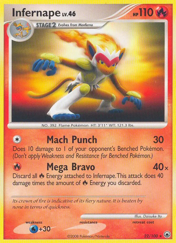 Infernape full card art