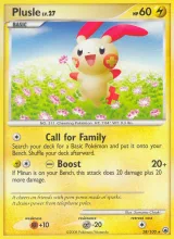 Plusle · Majestic Dawn Pokémon card