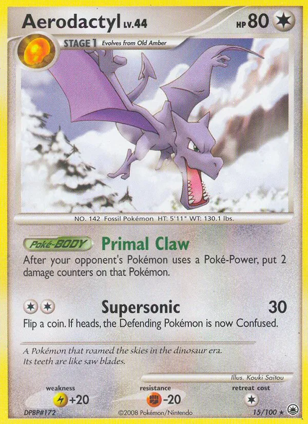 Aerodactyl full card art