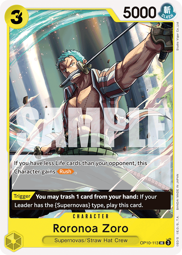Roronoa Zoro full card art