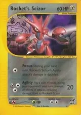 Rocket’s Scizor · Best of game Pokémon card