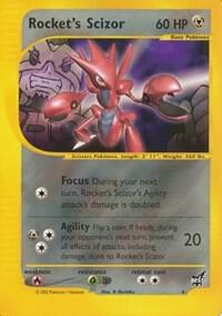 Rocket’s Scizor #4 · Best of game Pokémon card