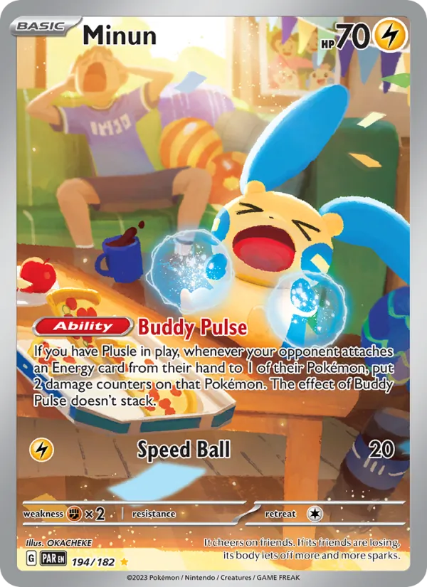 Minun full card art
