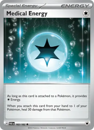 Medical Energy #182 · Paradox Rift Pokémon card