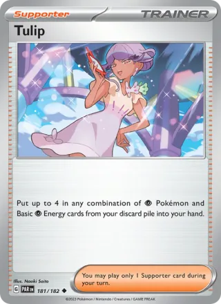 Tulip #181 · Paradox Rift Pokémon card