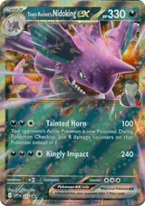 Team Rocket's Nidoking ex · SVP Black Star Promos Pokémon card
