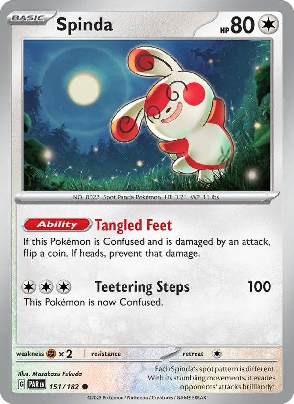 Spinda full card art