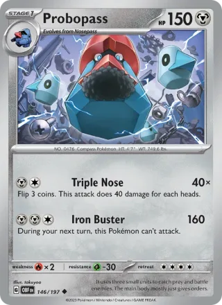 Probopass #146 · Obsidian Flames Pokémon card