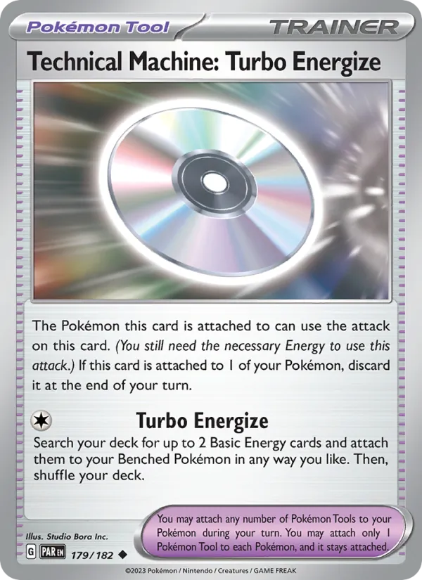 Technical Machine: Turbo Energize full card art