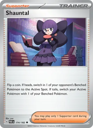 Shauntal #174 · Paradox Rift Pokémon card