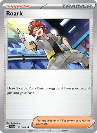 Roark #173 · Paradox Rift Pokémon card