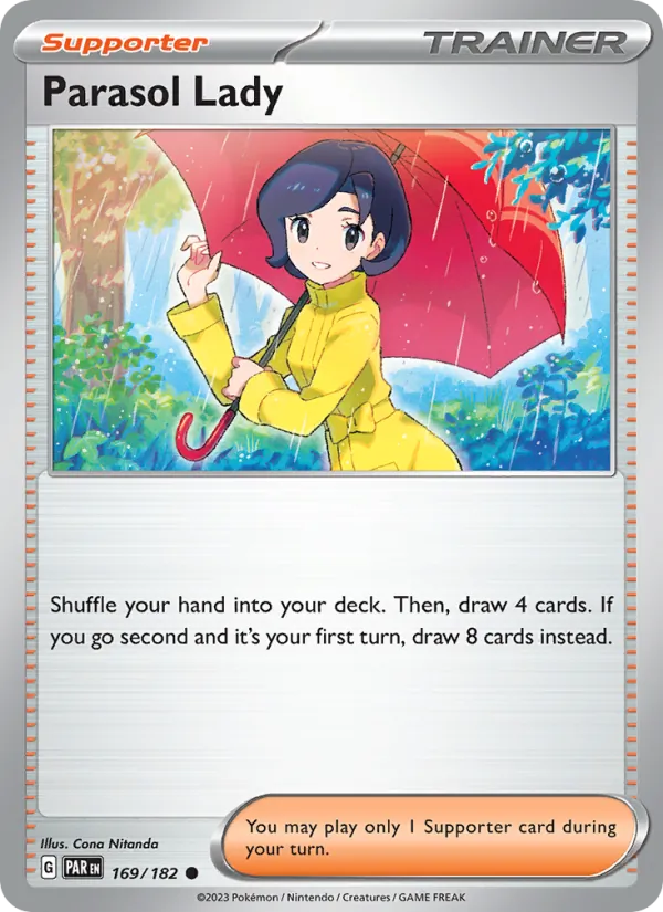 Parasol Lady full card art