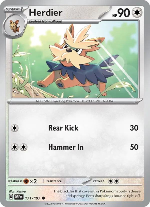 Herdier full card art