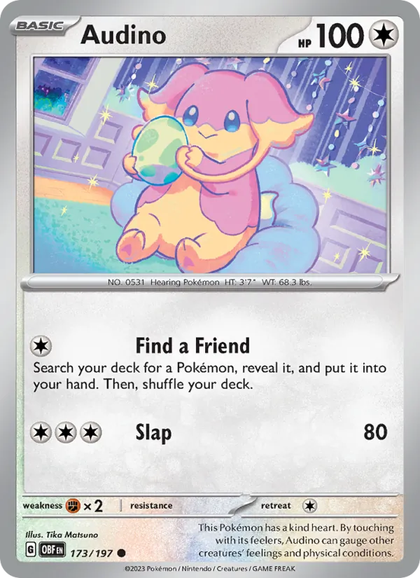 Audino full card art