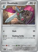 Doublade · Paradox Rift Pokémon card