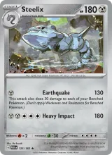 Steelix · Paradox Rift Pokémon card