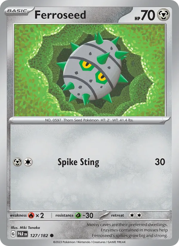 Ferroseed full card art