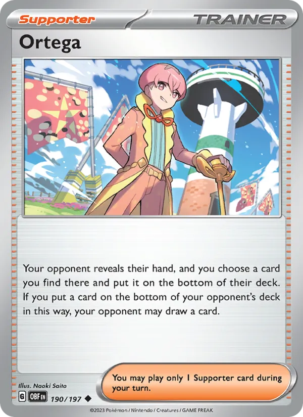 Ortega full card art