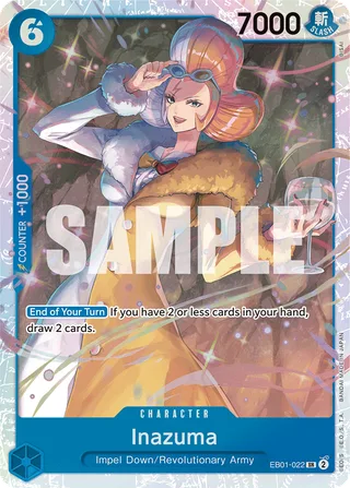 Inazuma #EB01-022 · Extra Booster: Memorial Collection One Piece card