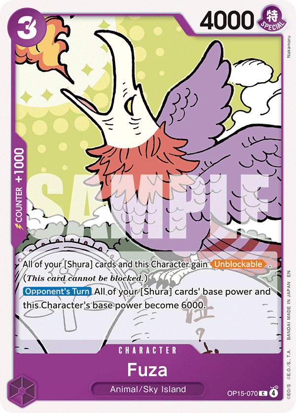 Fuza full card art